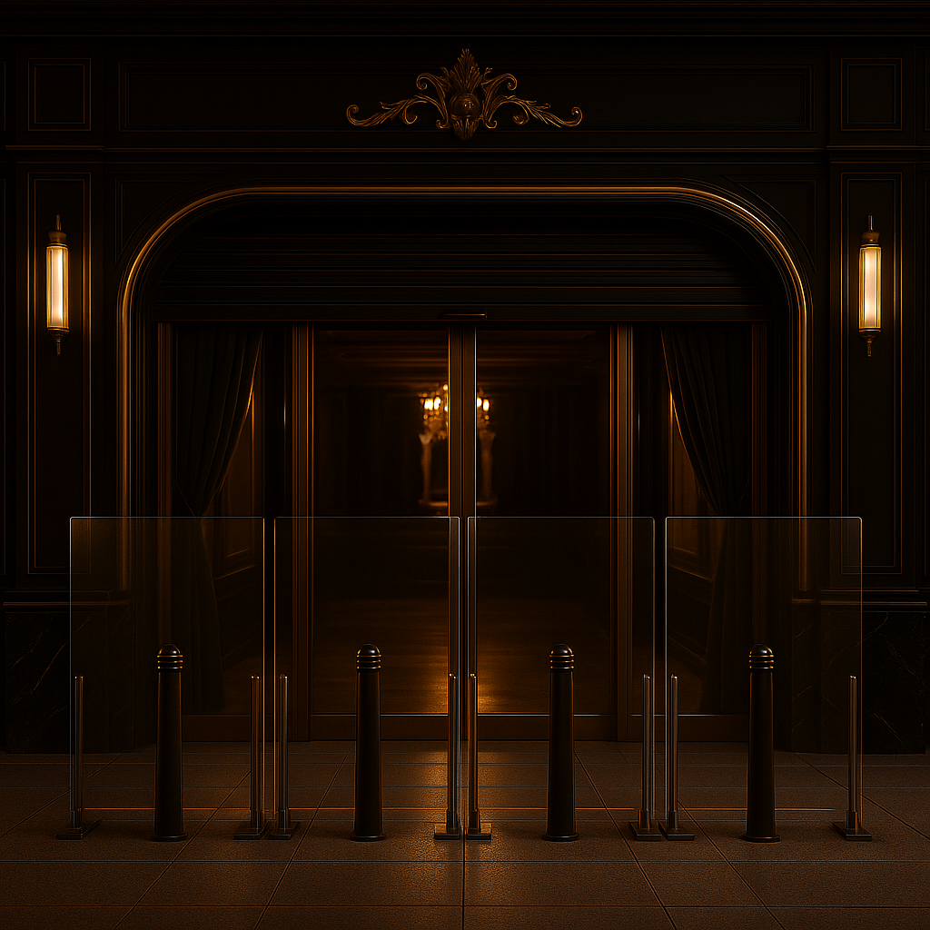 Facade protection — anti-vandal solutions