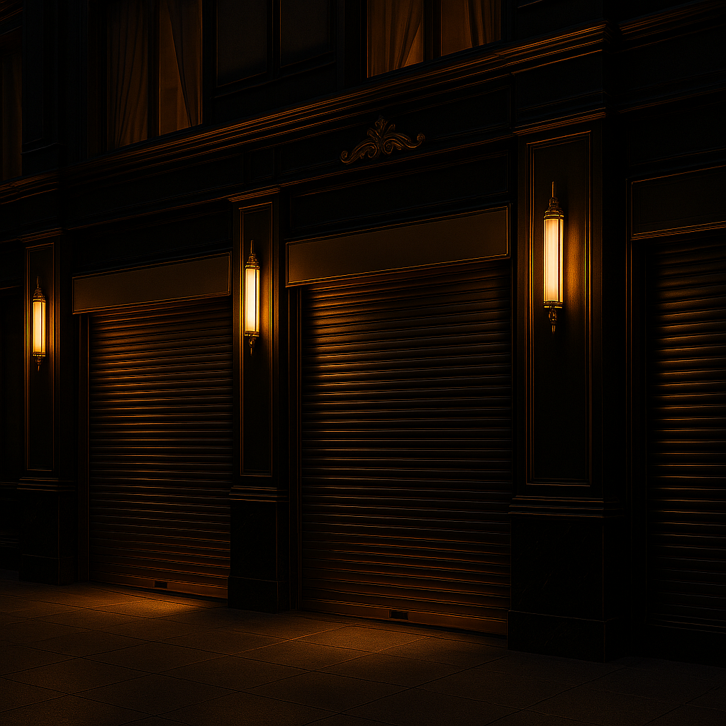 Metal shutters & roller doors