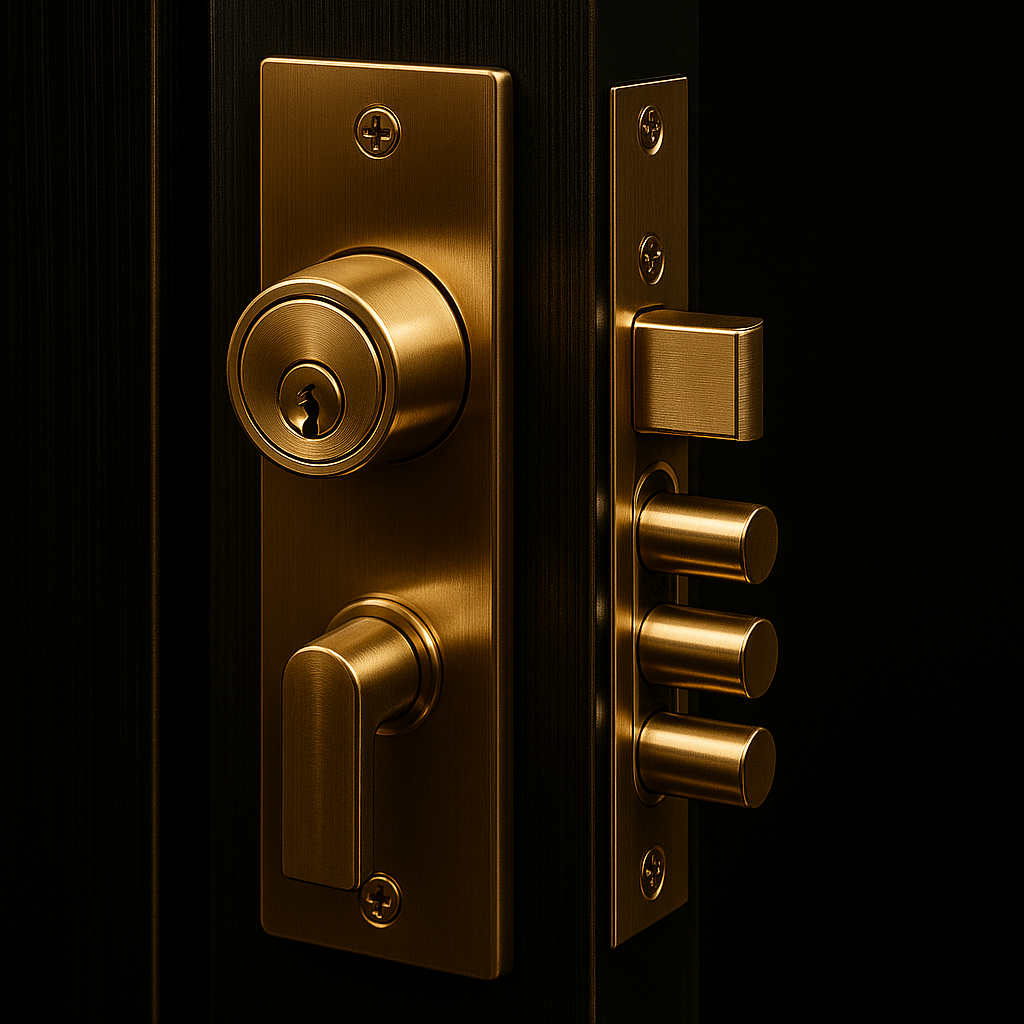 High-security cylinder install