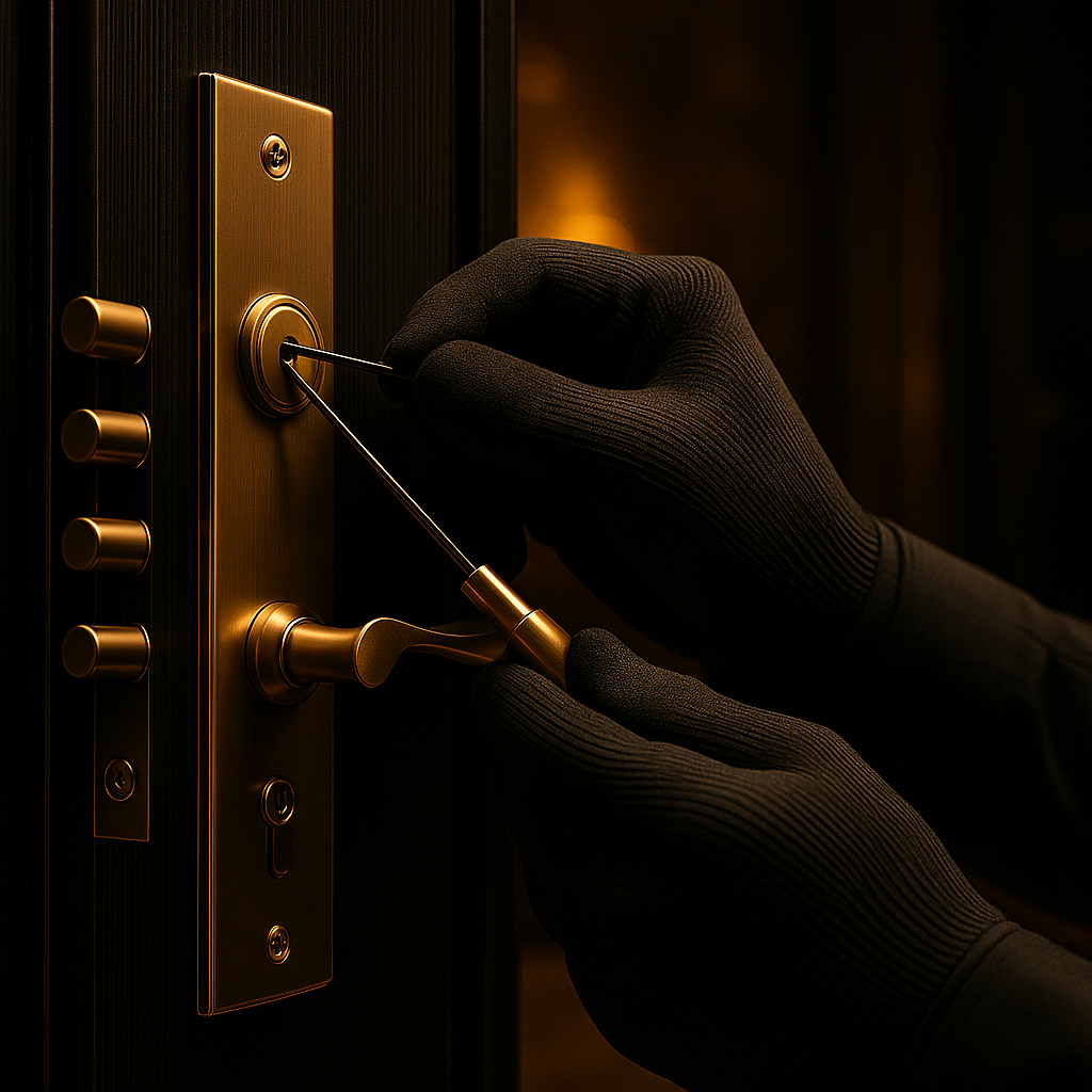 Non-destructive entry